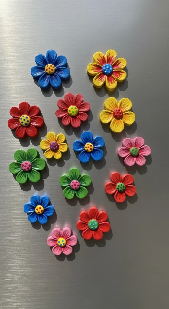 DIY Spring Magnets