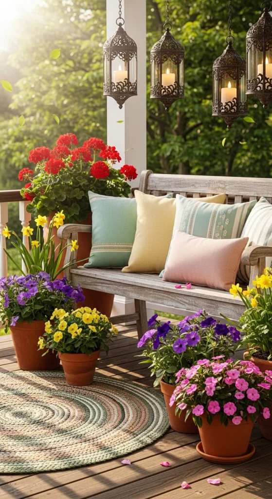 DIY Spring Porch Decor