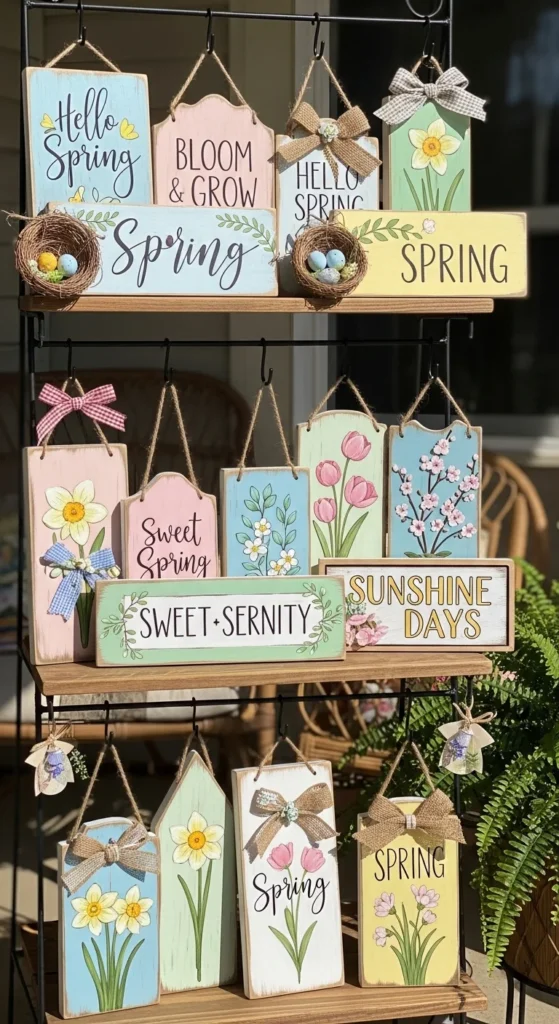 DIY Spring Signs