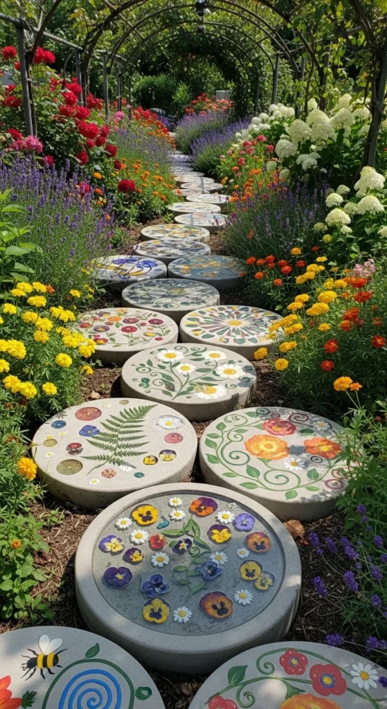 DIY Stepping Stones