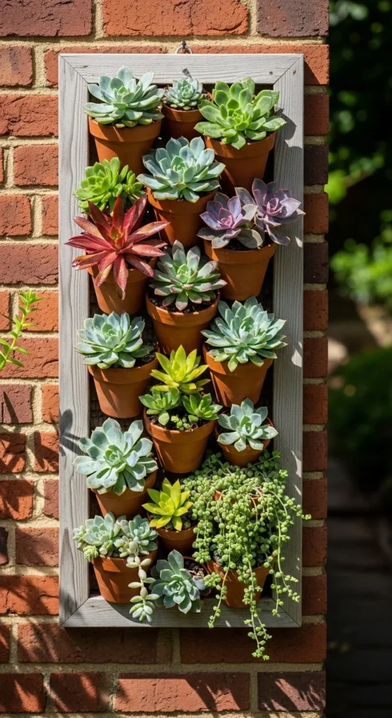 DIY Succulent Wall