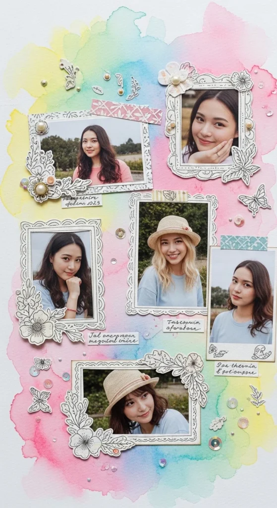 DIY Watercolor Backgrounds