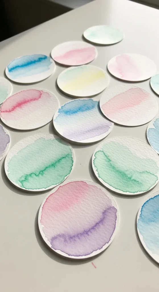 DIY Watercolor Confetti
