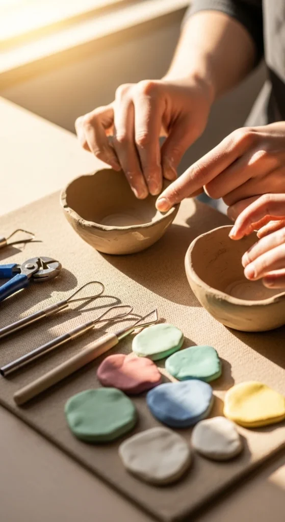 Decorative Clay Bowls