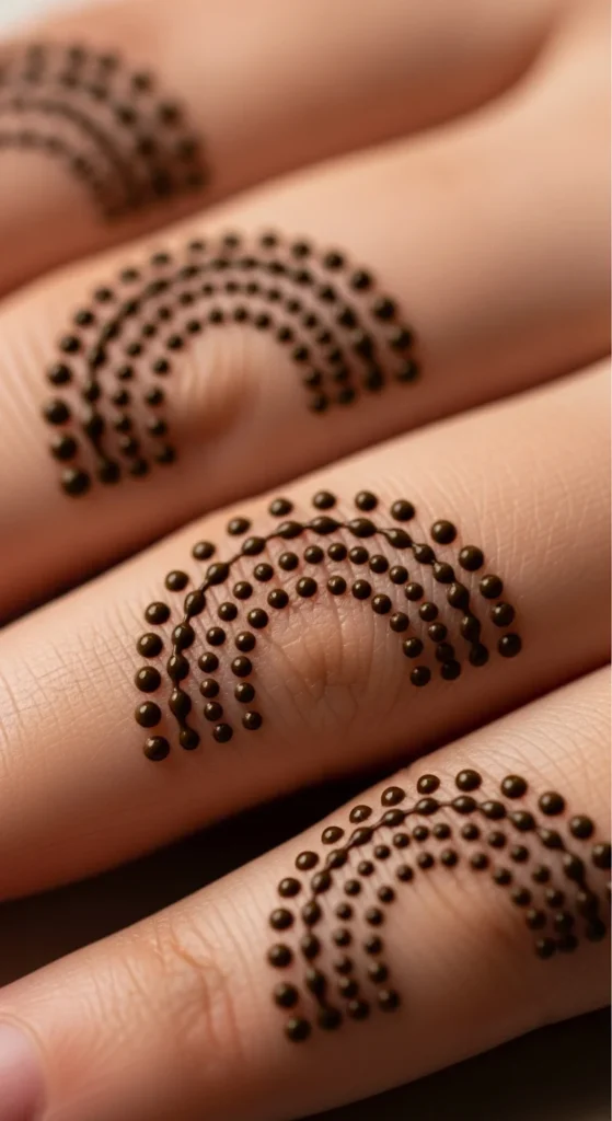 Delicate Dotted Arcs