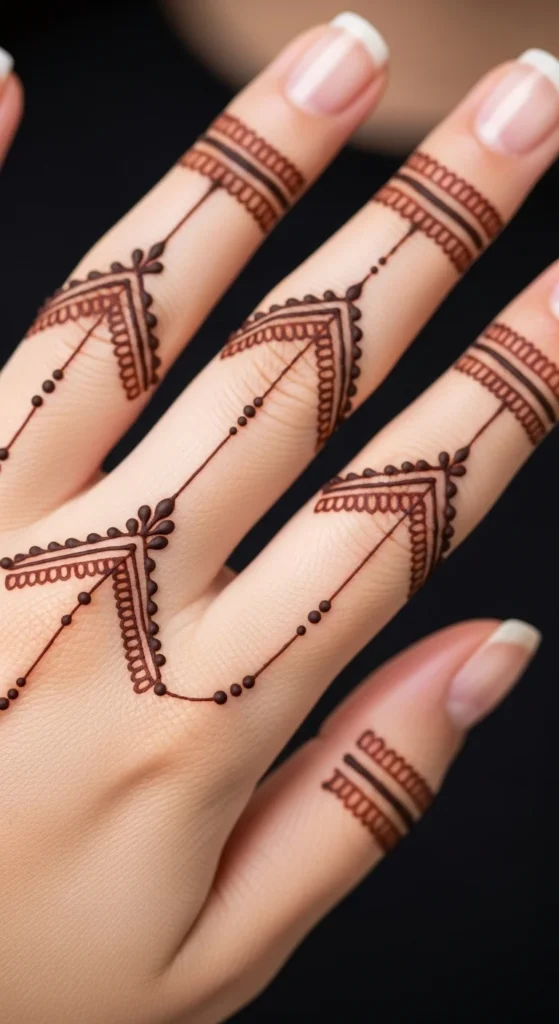 Delicate Finger Chains