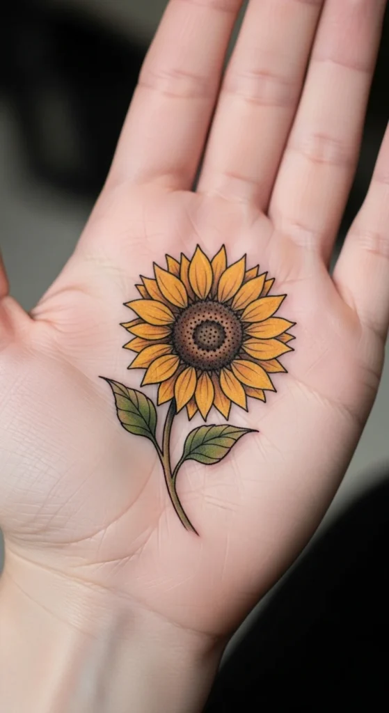 elicate Sunflower Design