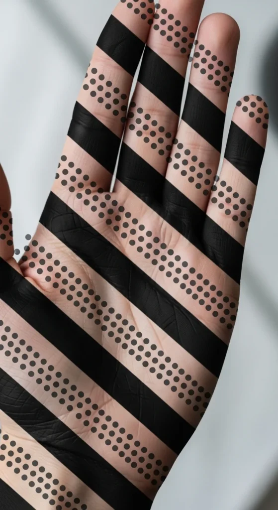 Diagonal Stripe Pattern