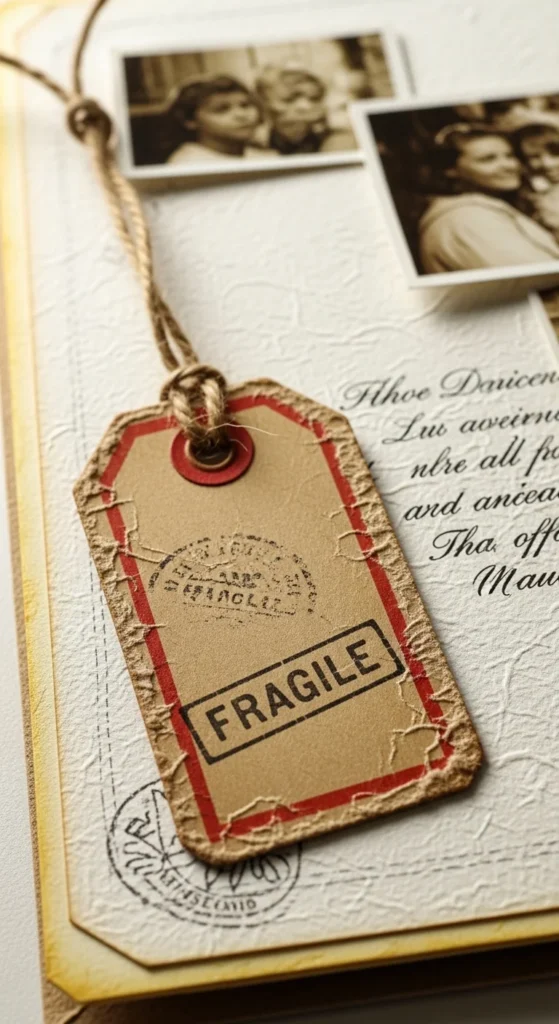 Distressed Labels and Tags