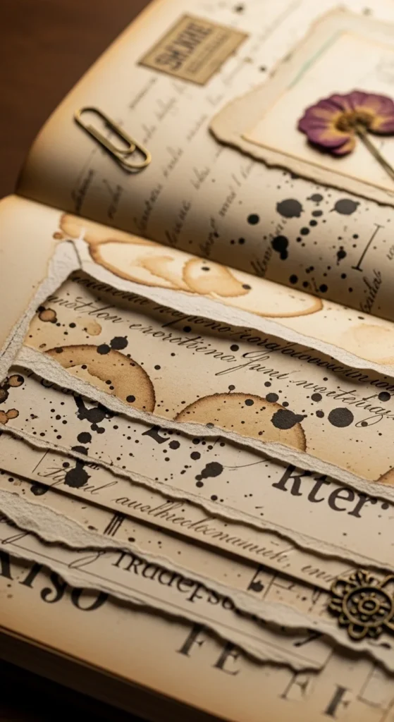 Distressed Paper Edges