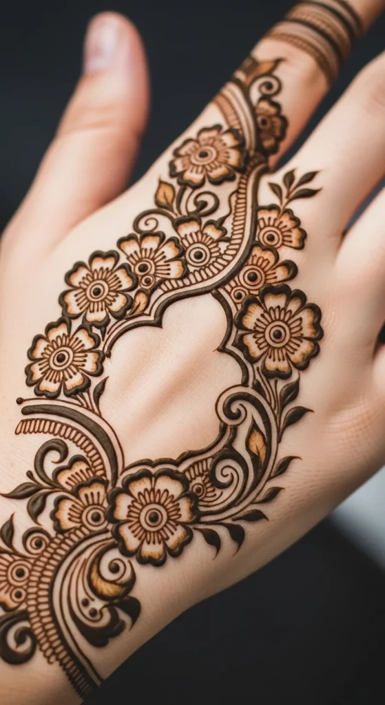 Elegant Back Hand Design