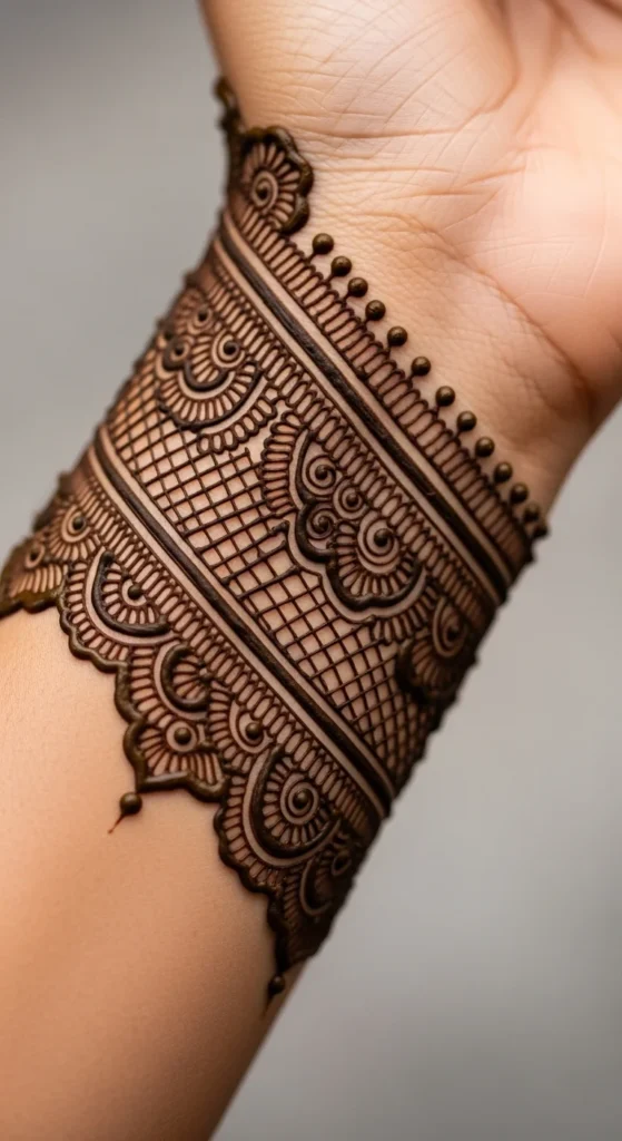 Elegant Lacework on Wrist