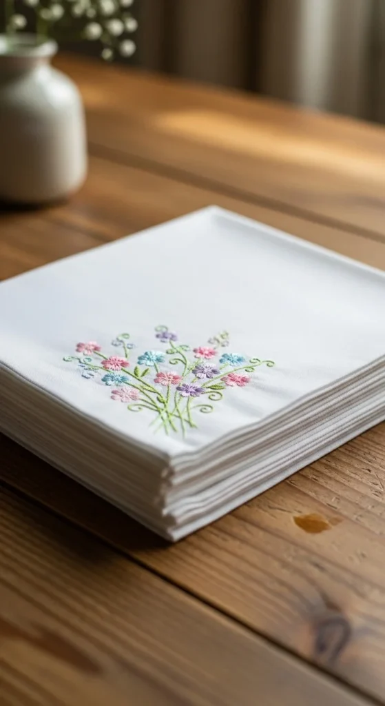 Embroidered Napkins
