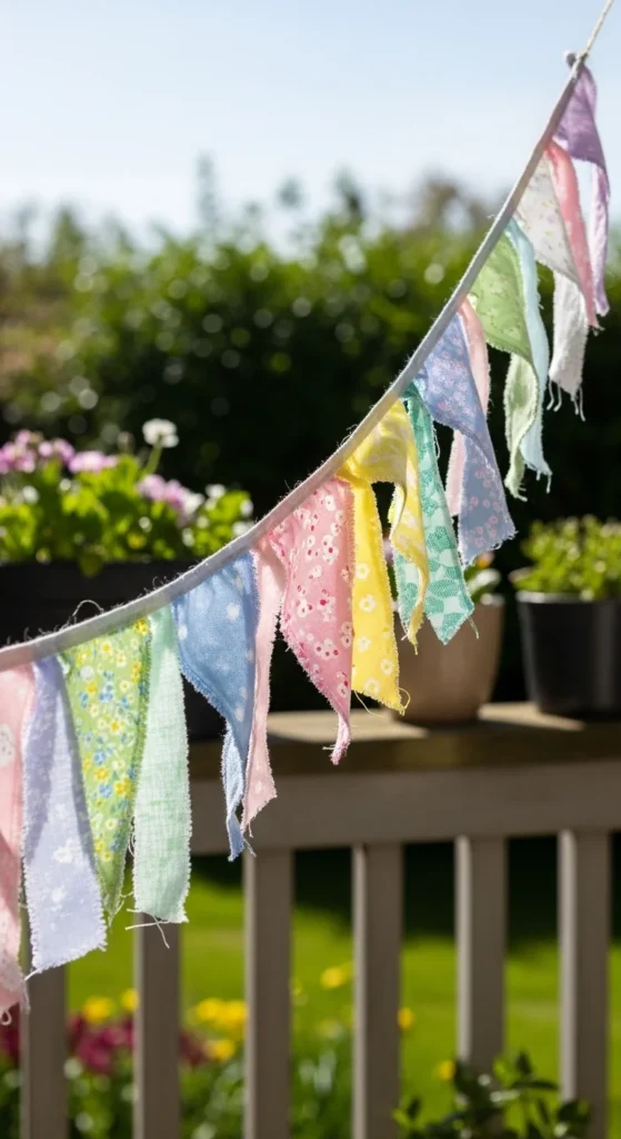 Fabric Scrap Bunting