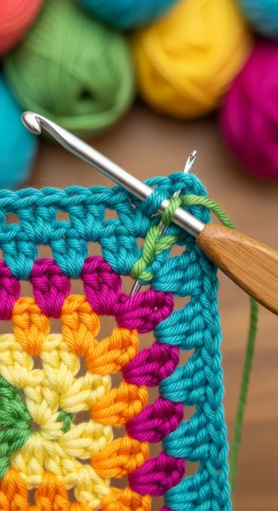 Finish Off and Weave in the Ends