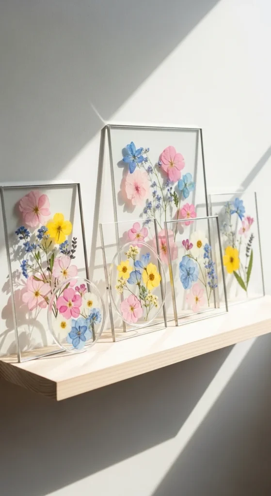 Floating Flower Frames