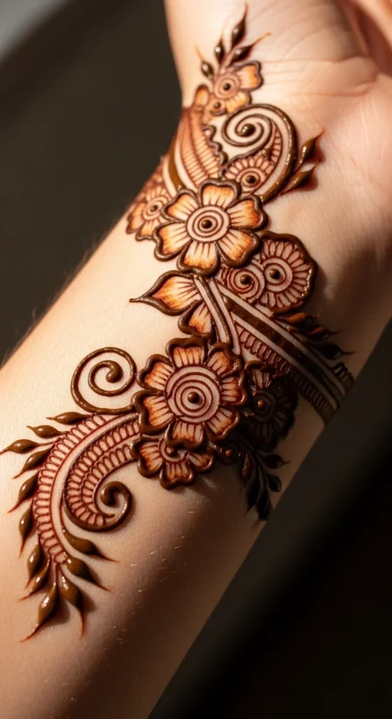 Floral Bracelet Design