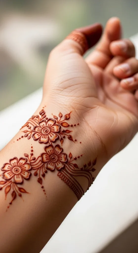 Floral Bracelet Design