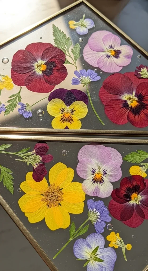 Flower Pressing Project