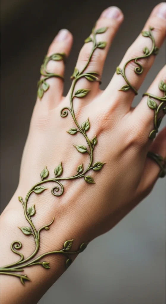 Flowing Vine Pattern