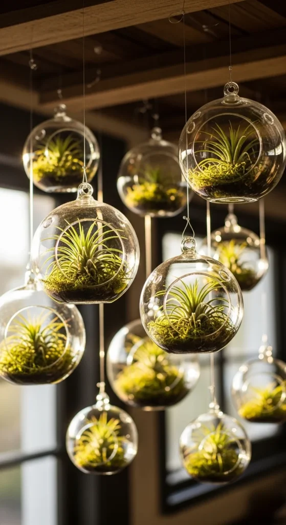 Hanging Glass Terrariums