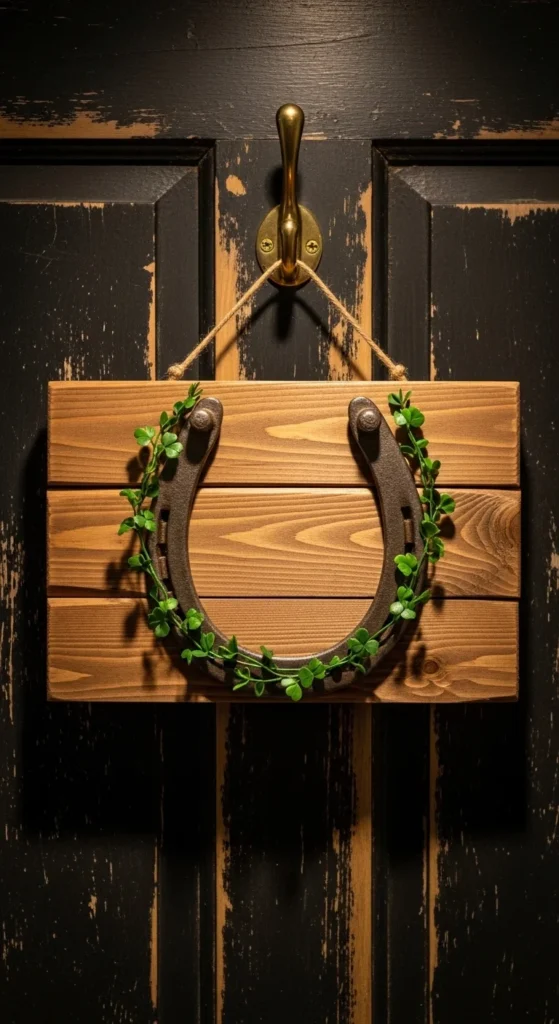 Hanging Horseshoe Plaque