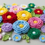 How to Crochet Beautiful Flowers for Decorations and Gifts