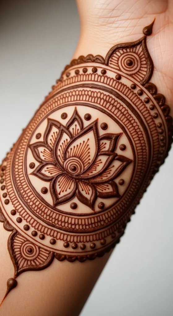 Lotus Mandala Design