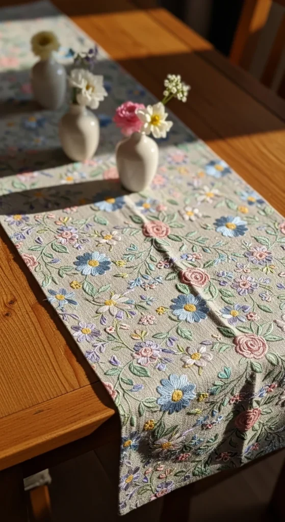 Make a Spring-Themed Table Runner