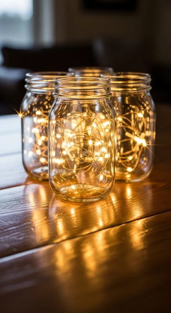 Mason Jar Fairy Lights