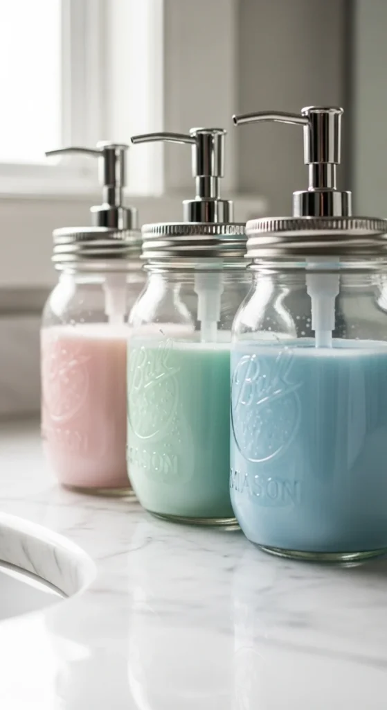 Mason Jar Soap Pumps