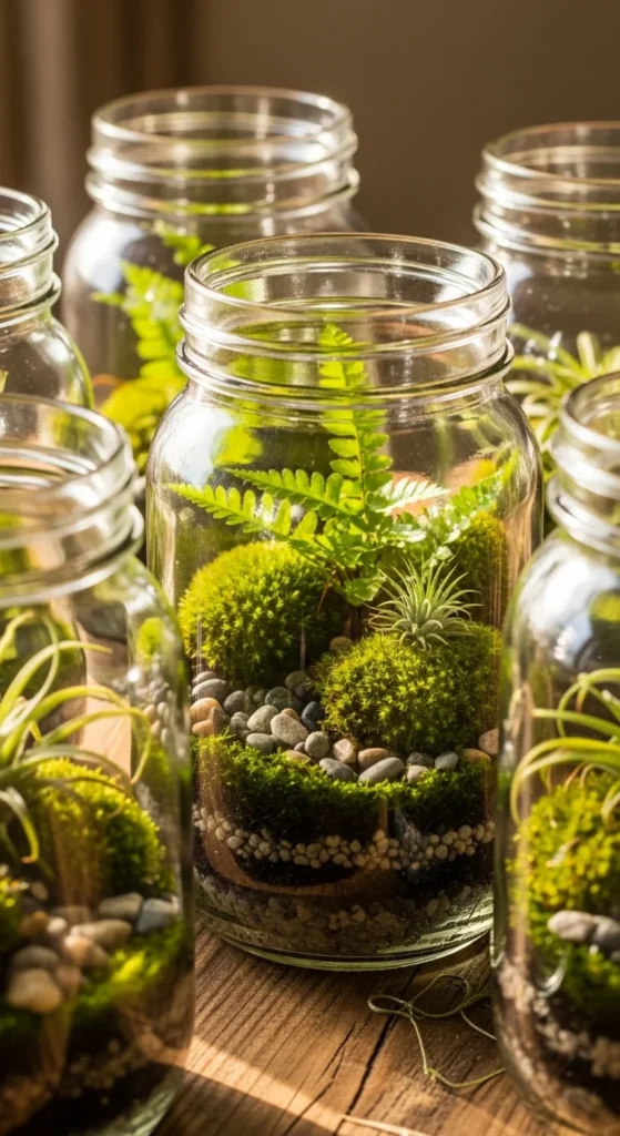 Mason Jar Terrarium Lids