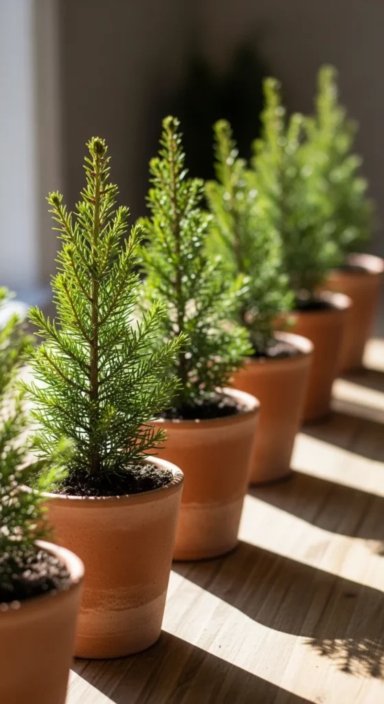 Mini Evergreen Trees