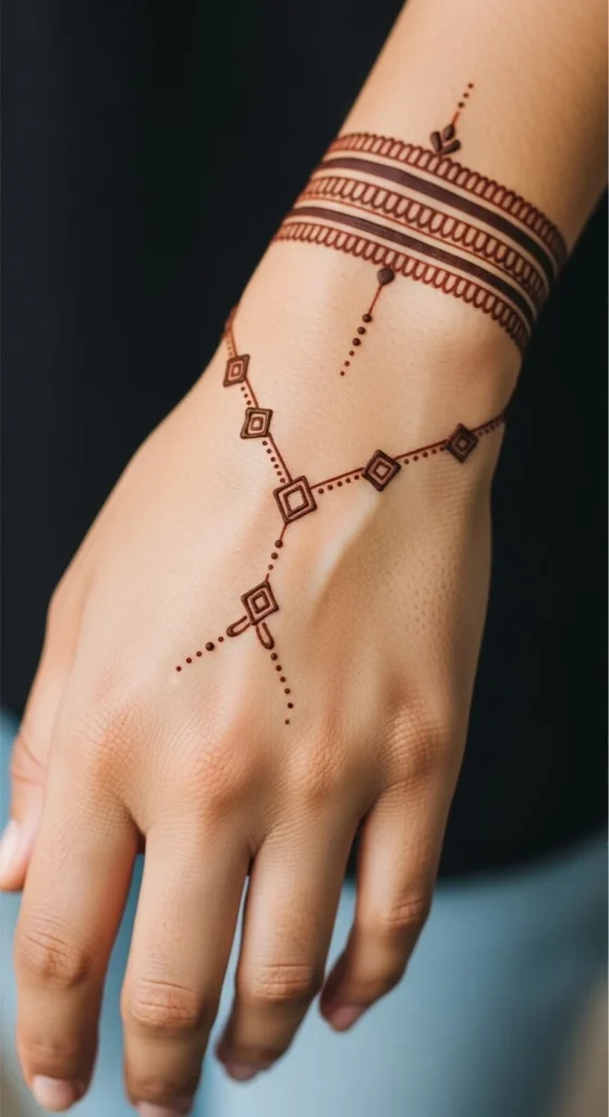 Minimalist Diamond Chain