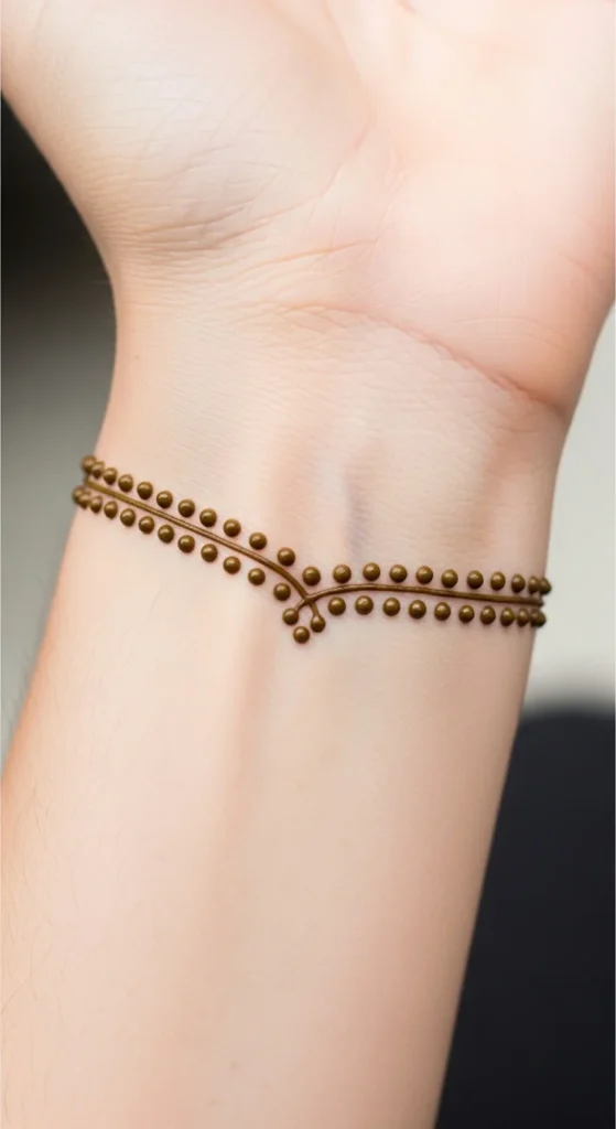 Minimalist Dotted Bracelet
