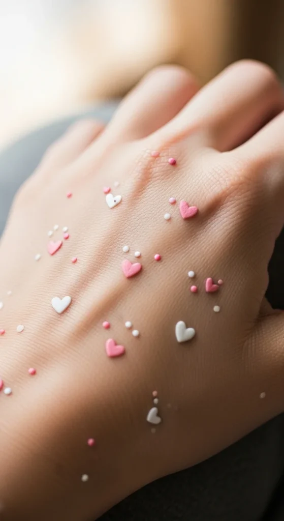 Minimalist Heart and Dots