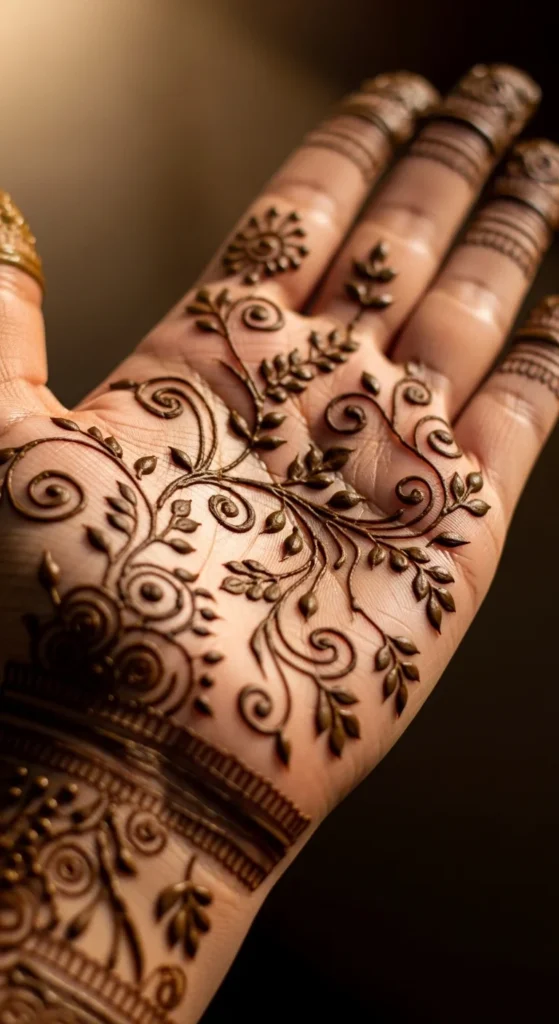 Minimalistic Vine Pattern