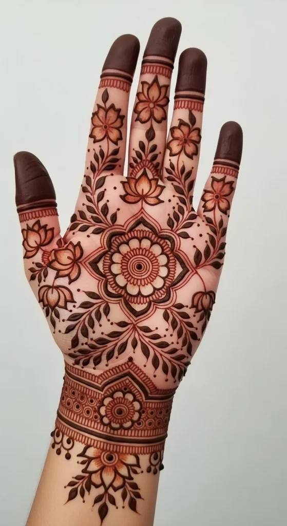  Mirror-Image Mehndi