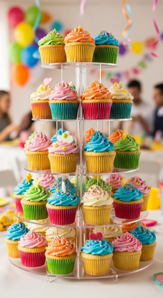 Multi-Level Cupcake Carousel