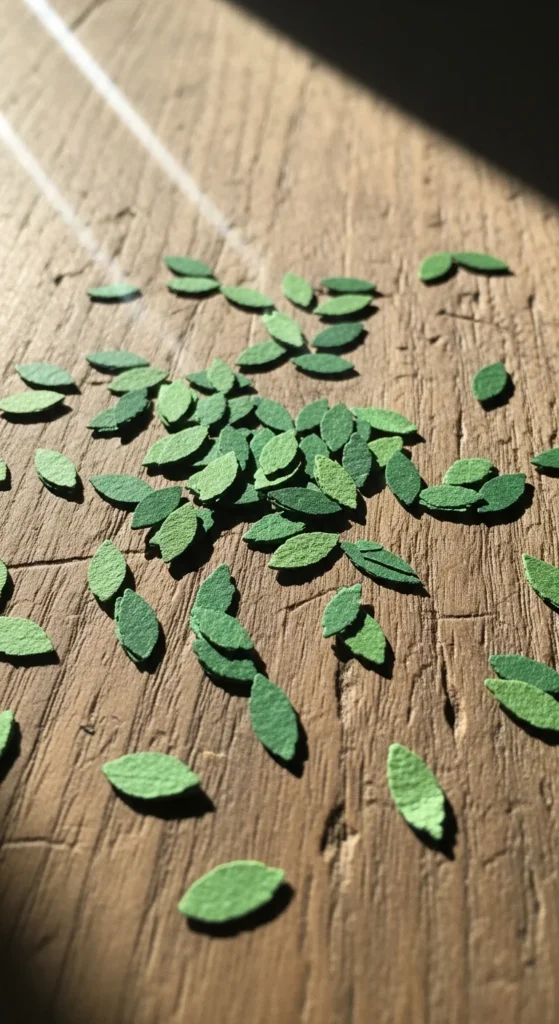 Nature-Inspired Leaf Confetti