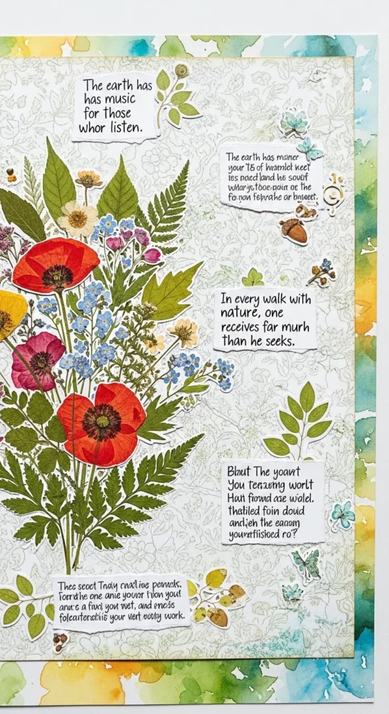 Nature-Inspired Scrapbook Pages
