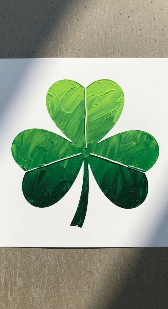 Ombre Shamrocks