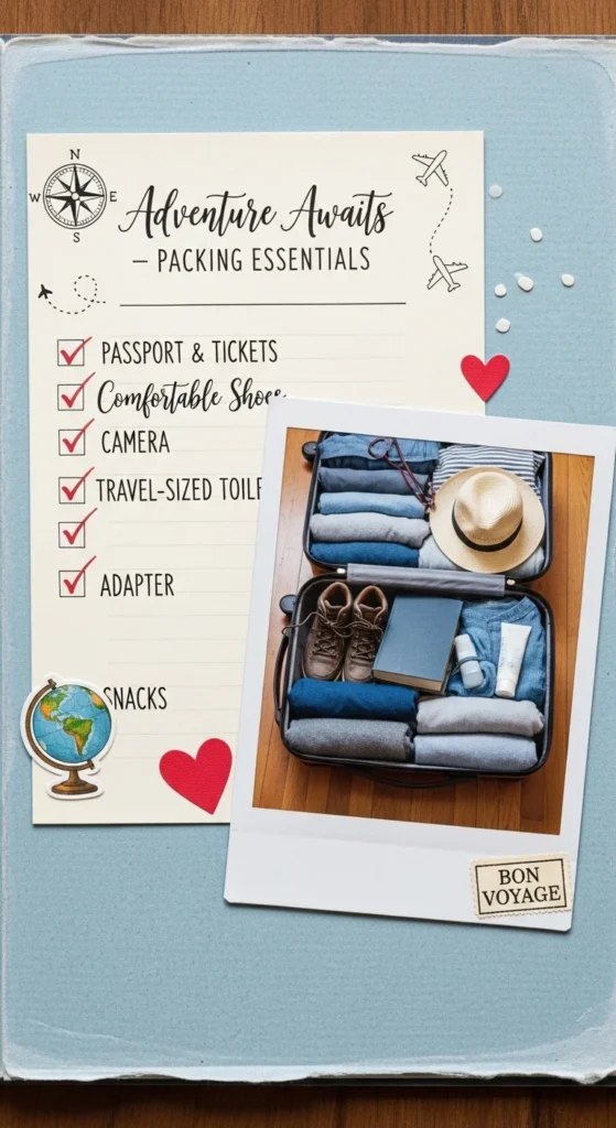 Packing List Checklist