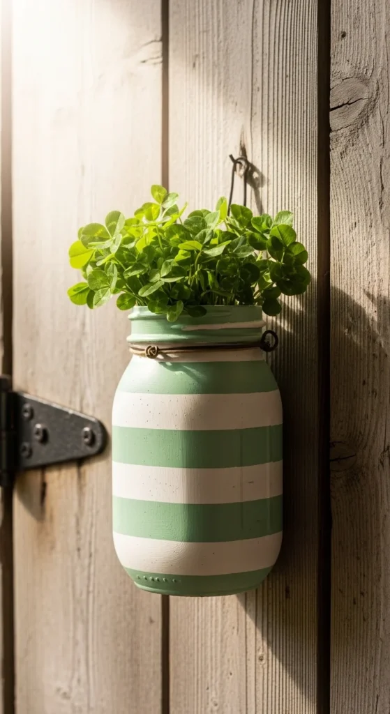 Painted Mason Jar Sign