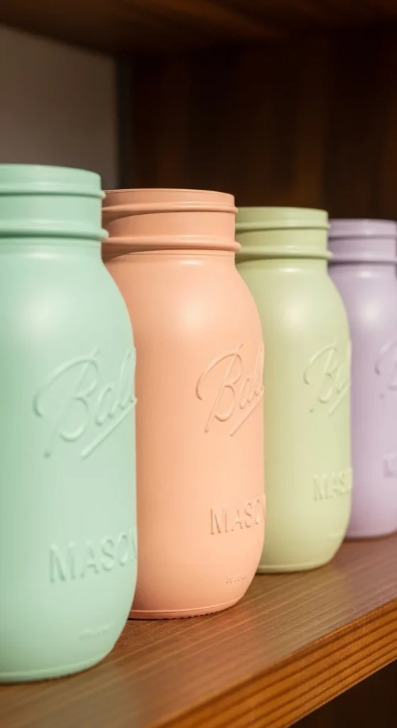 Painted Mason Jars