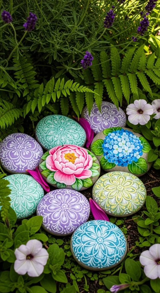 Painted Rocks for Garden