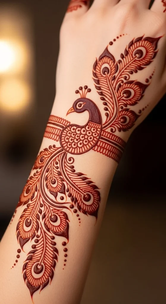 Peacock-inspired Design