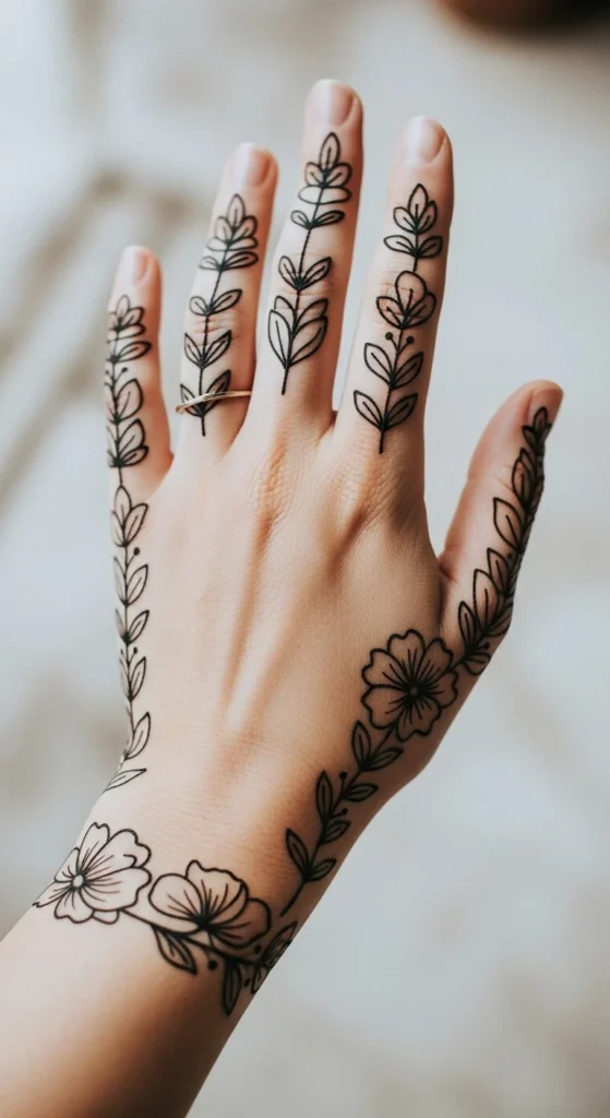 Petal and Leaf Details