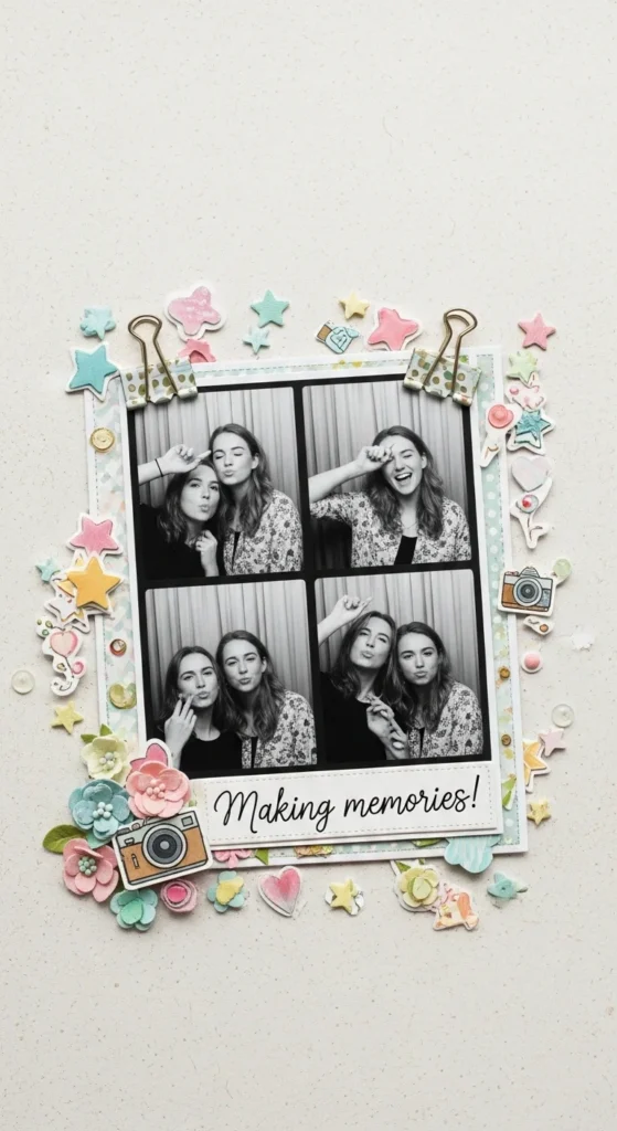 Photo Booth Strip Page