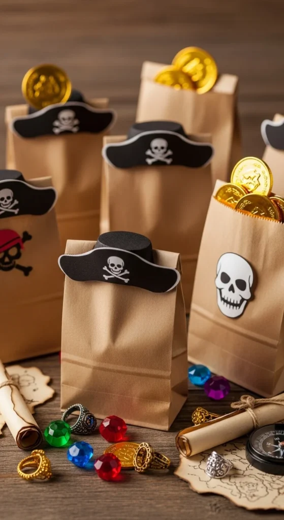 Pirate Treasure Bags